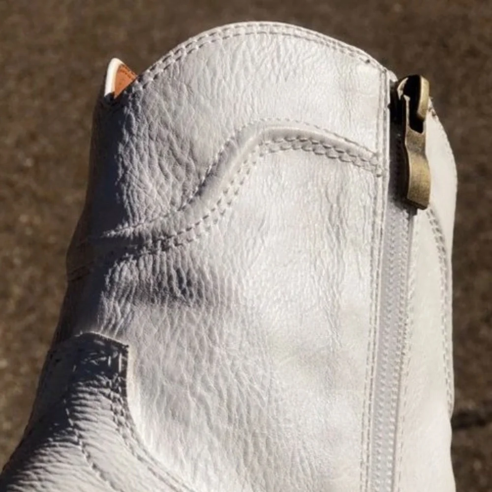 Last Pair New Distressed Western Bootie - Picture 8 of 16